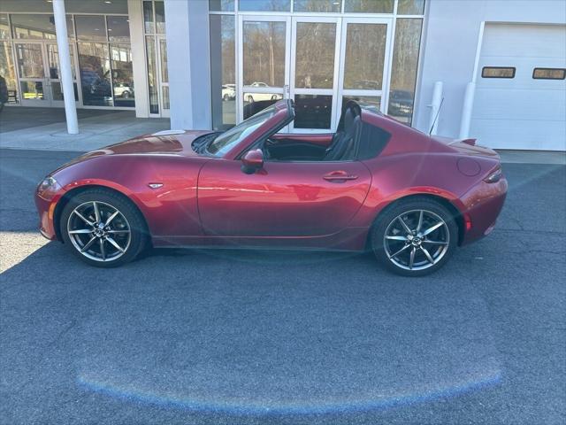 used 2021 Mazda MX-5 Miata RF car, priced at $27,364