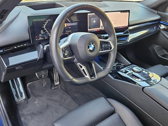 used 2024 BMW 530 car, priced at $57,550