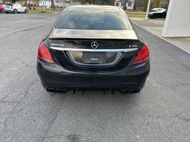 used 2019 Mercedes-Benz AMG C 43 car, priced at $29,810