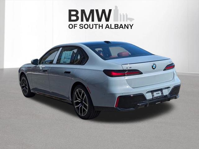 new 2025 BMW 740 car, priced at $106,055