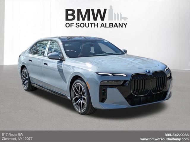 new 2025 BMW 740 car, priced at $106,055