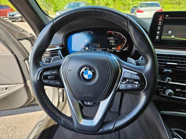 used 2022 BMW 530 car, priced at $40,402