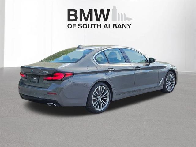 used 2022 BMW 530 car, priced at $40,402