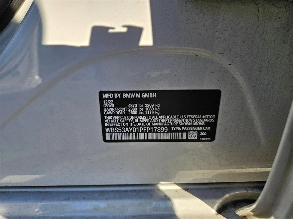 used 2023 BMW M3 car, priced at $76,283