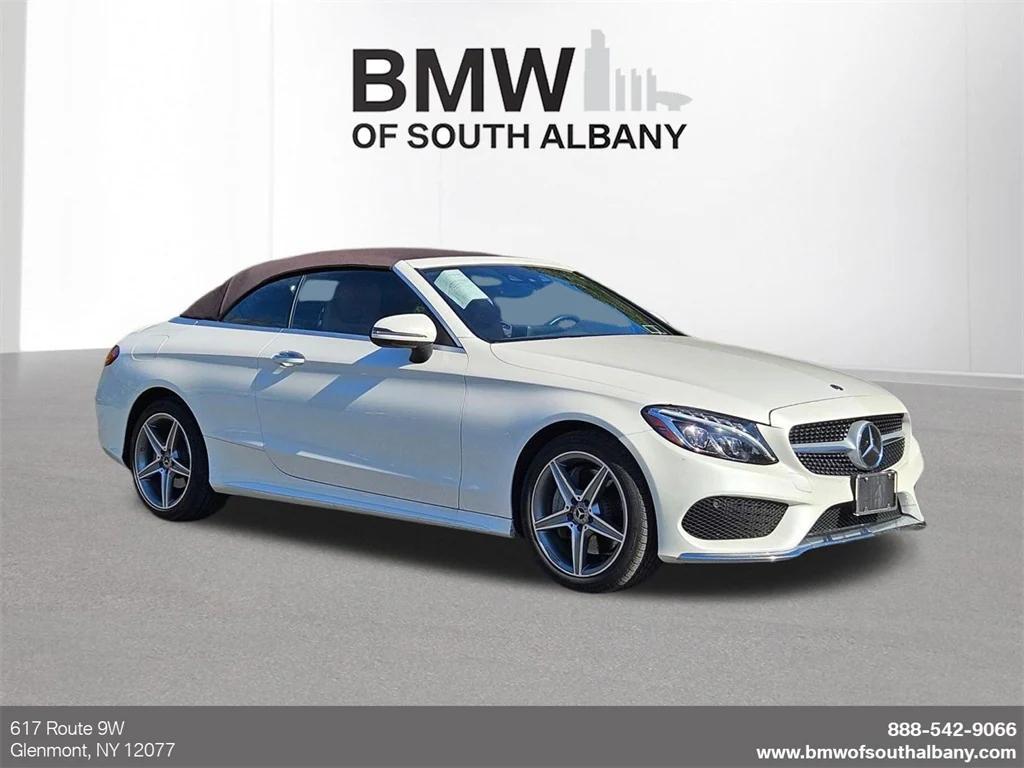used 2018 Mercedes-Benz C-Class car, priced at $27,856