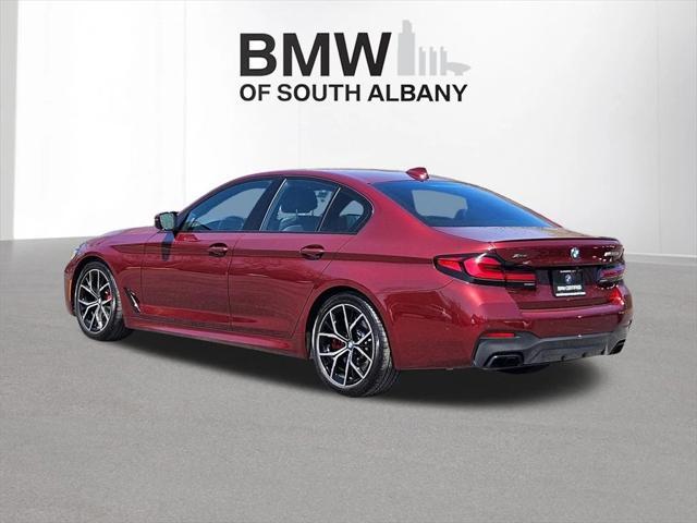 used 2022 BMW M550 car, priced at $53,987