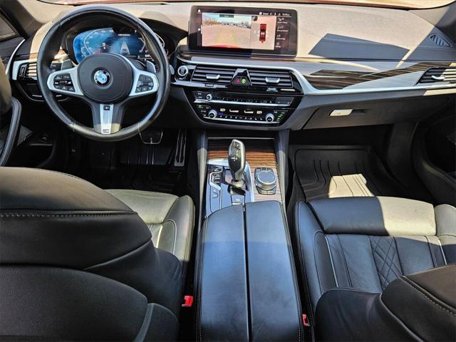 used 2022 BMW M550 car, priced at $53,987