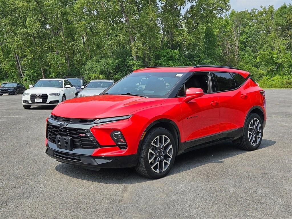 used 2023 Chevrolet Blazer car, priced at $32,829