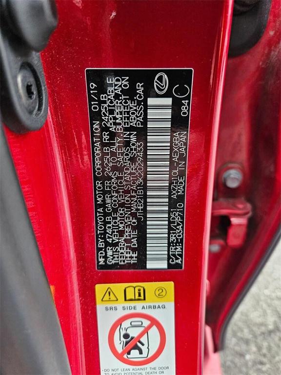 used 2019 Lexus ES 300h car, priced at $27,570