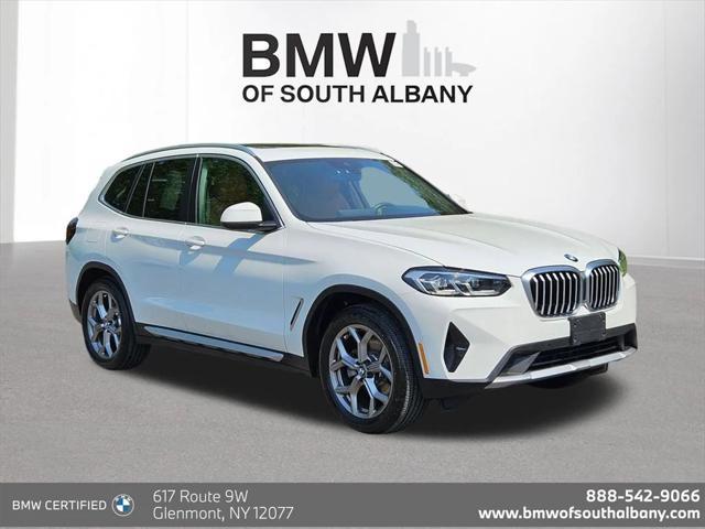 used 2022 BMW X3 car, priced at $37,034
