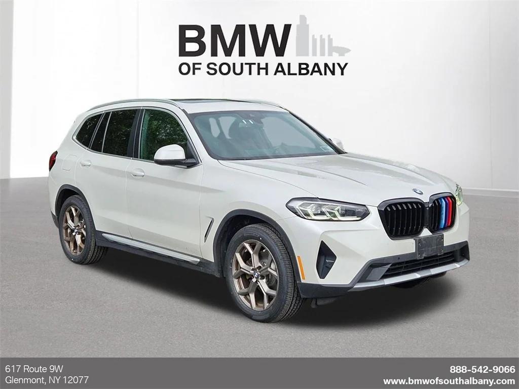 used 2022 BMW X3 car, priced at $30,000