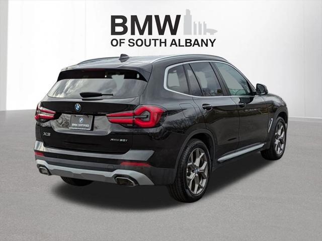 used 2022 BMW X3 car, priced at $38,854