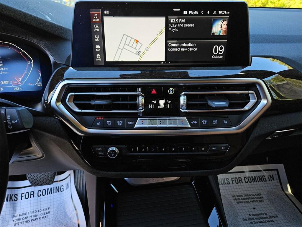 used 2023 BMW X3 car, priced at $37,081