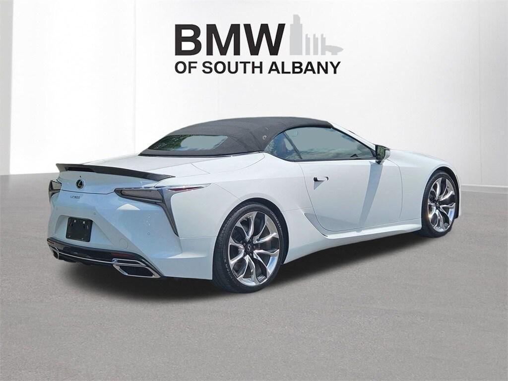 used 2021 Lexus LC 500 car, priced at $79,500