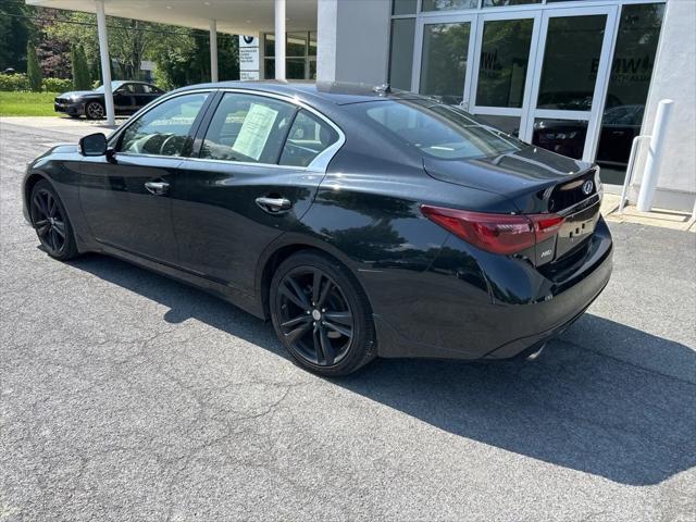 used 2021 INFINITI Q50 car, priced at $28,497