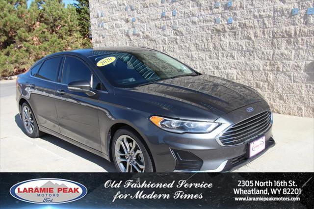 used 2020 Ford Fusion car, priced at $15,413