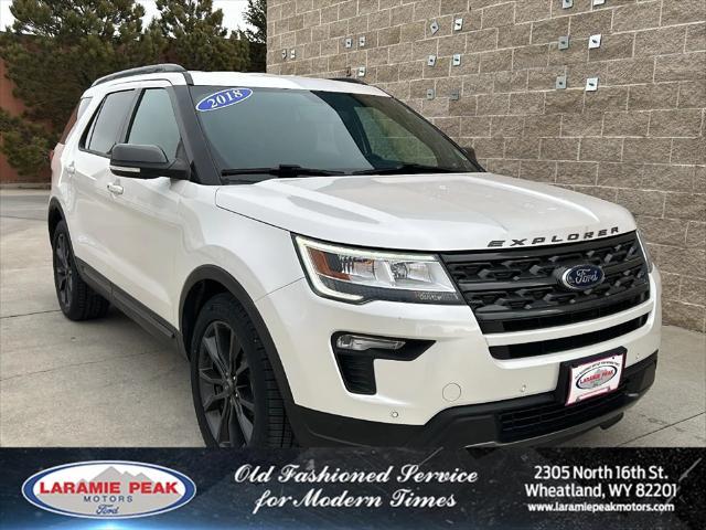 used 2018 Ford Explorer car, priced at $19,295