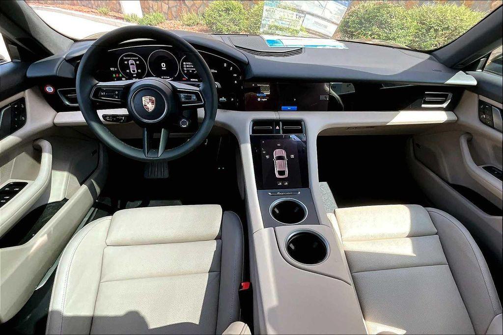 new 2025 Porsche Taycan car, priced at $129,315