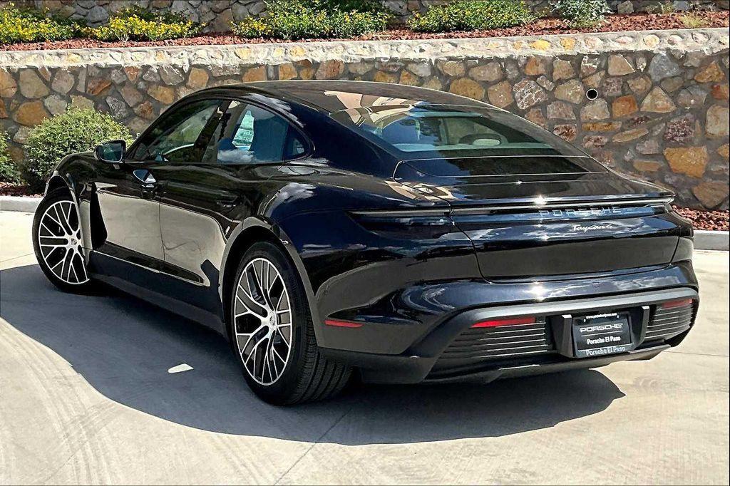 new 2025 Porsche Taycan car, priced at $129,315