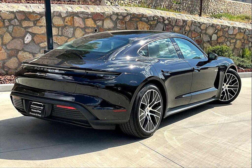 new 2025 Porsche Taycan car, priced at $129,315