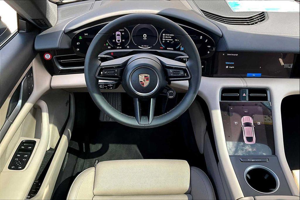 new 2025 Porsche Taycan car, priced at $129,315