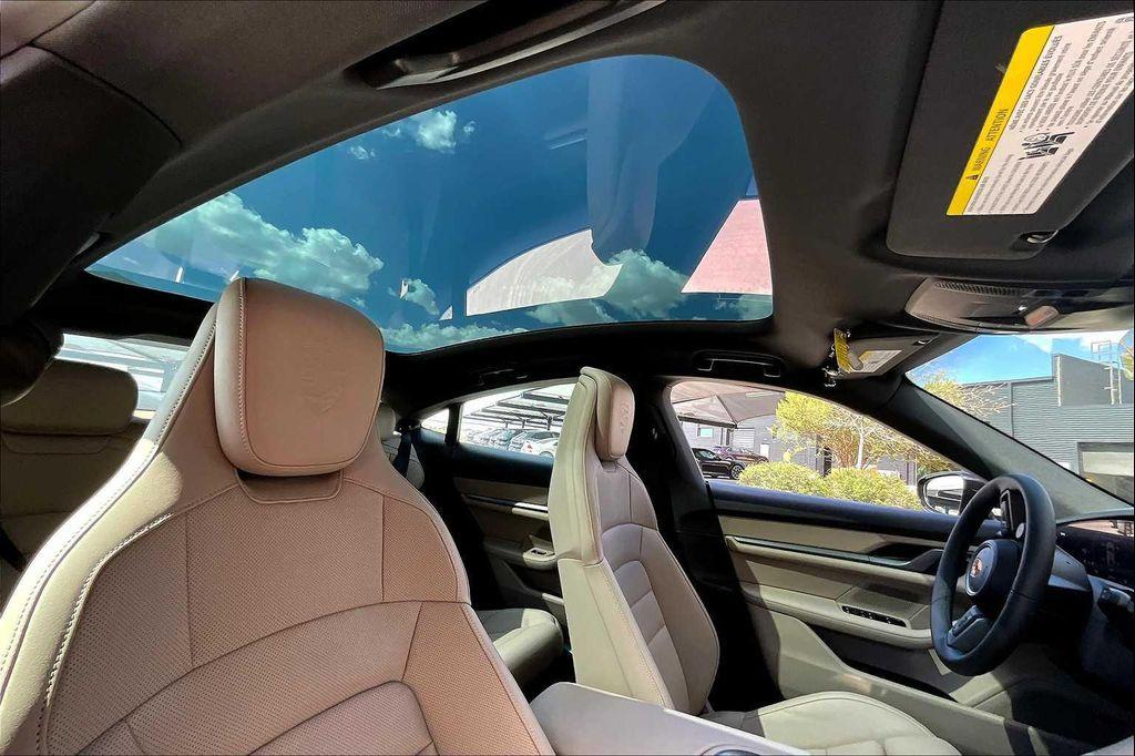 new 2025 Porsche Taycan car, priced at $129,315