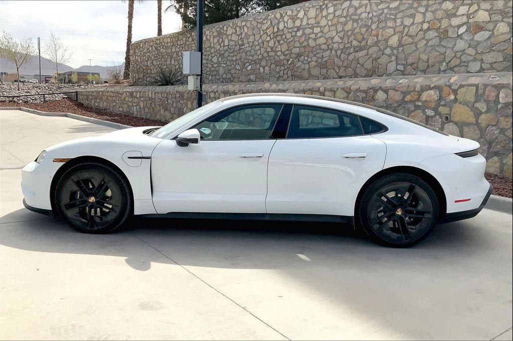 new 2025 Porsche Taycan car, priced at $126,375