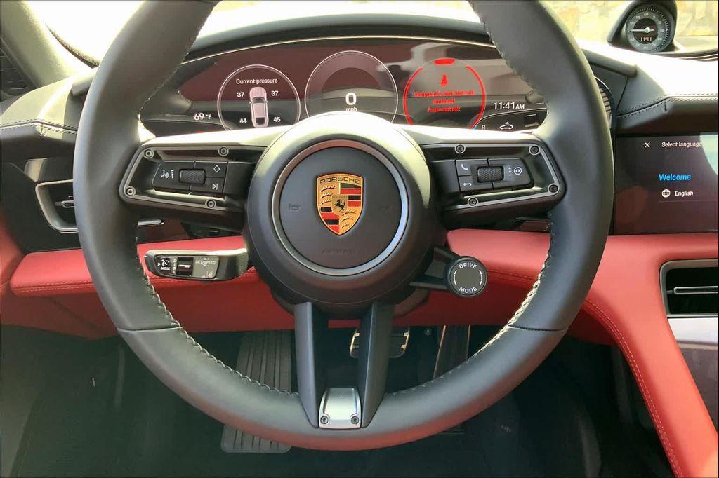 new 2025 Porsche Taycan car, priced at $126,375