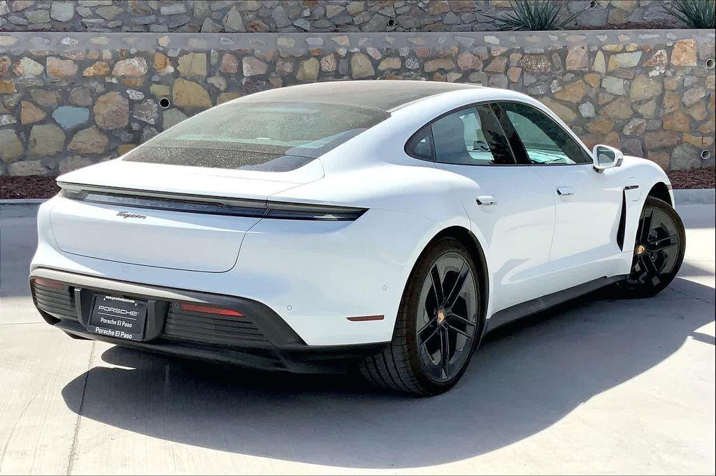 new 2025 Porsche Taycan car, priced at $126,375