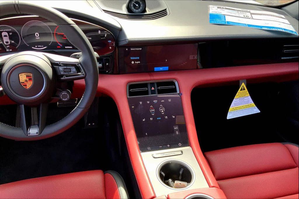 new 2025 Porsche Taycan car, priced at $126,375