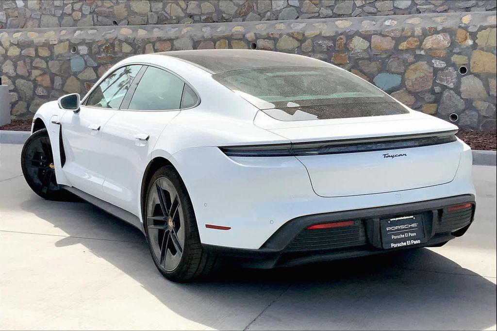 new 2025 Porsche Taycan car, priced at $126,375