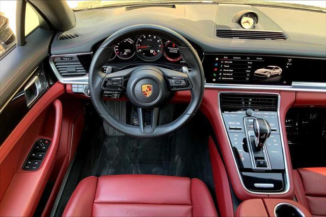 used 2022 Porsche Panamera car, priced at $87,950