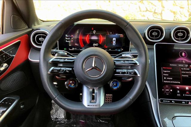 used 2024 Mercedes-Benz AMG C 43 car, priced at $55,726