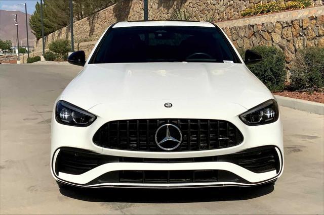 used 2024 Mercedes-Benz AMG C 43 car, priced at $55,726