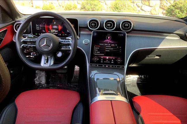 used 2024 Mercedes-Benz AMG C 43 car, priced at $55,726