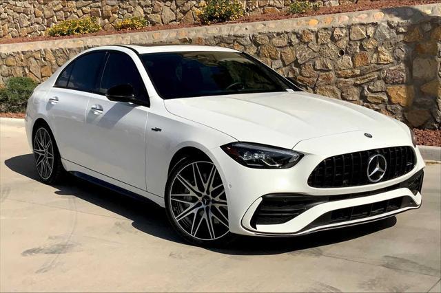 used 2024 Mercedes-Benz AMG C 43 car, priced at $55,726