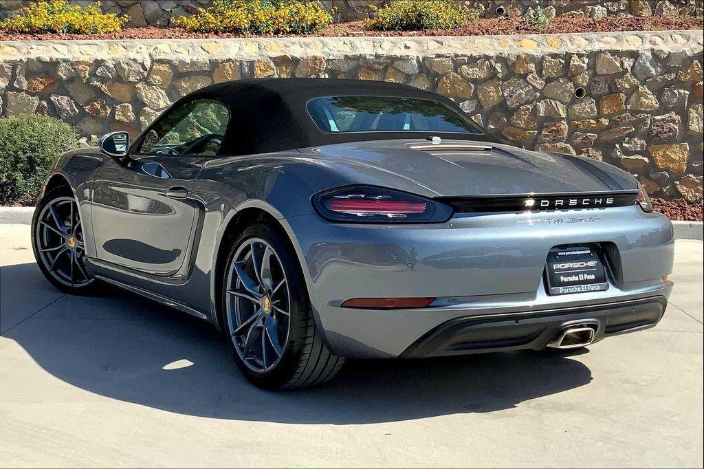 new 2025 Porsche 718 Boxster car, priced at $92,975