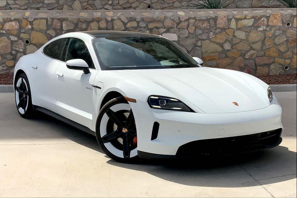 new 2025 Porsche Taycan car, priced at $140,885