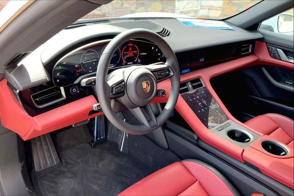 new 2025 Porsche Taycan car, priced at $140,885