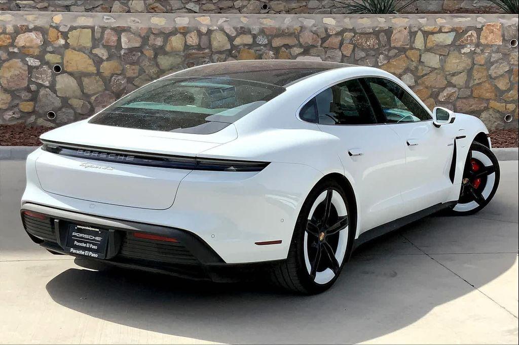new 2025 Porsche Taycan car, priced at $140,885