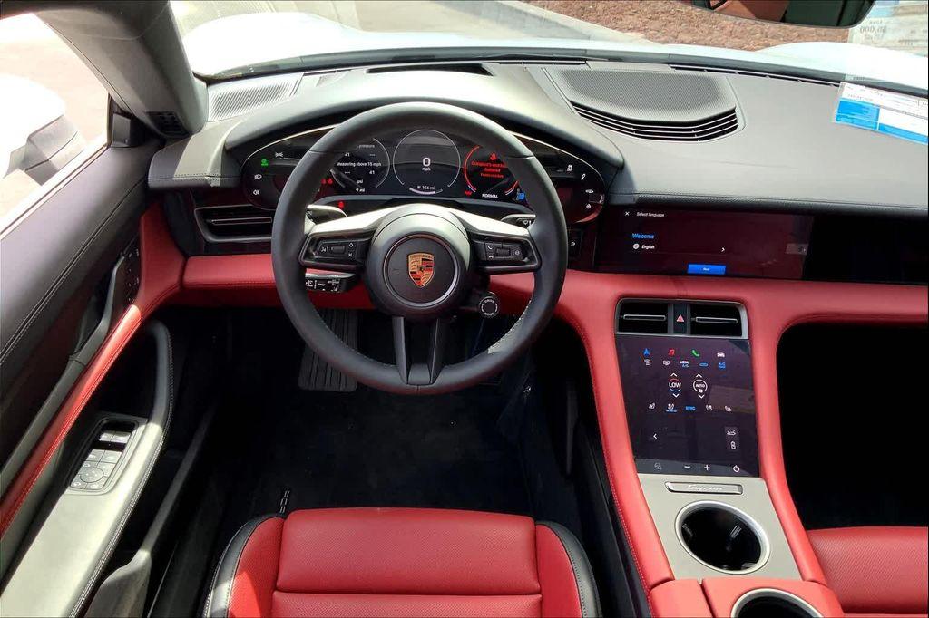new 2025 Porsche Taycan car, priced at $140,885