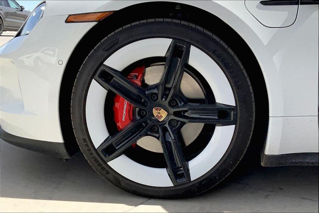 new 2025 Porsche Taycan car, priced at $140,885