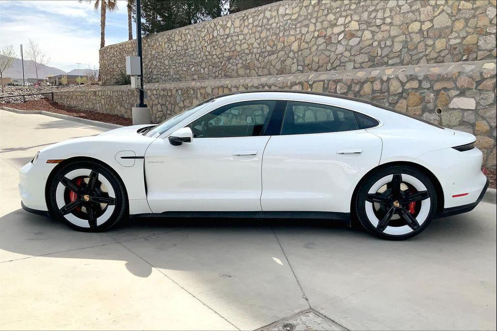 new 2025 Porsche Taycan car, priced at $140,885