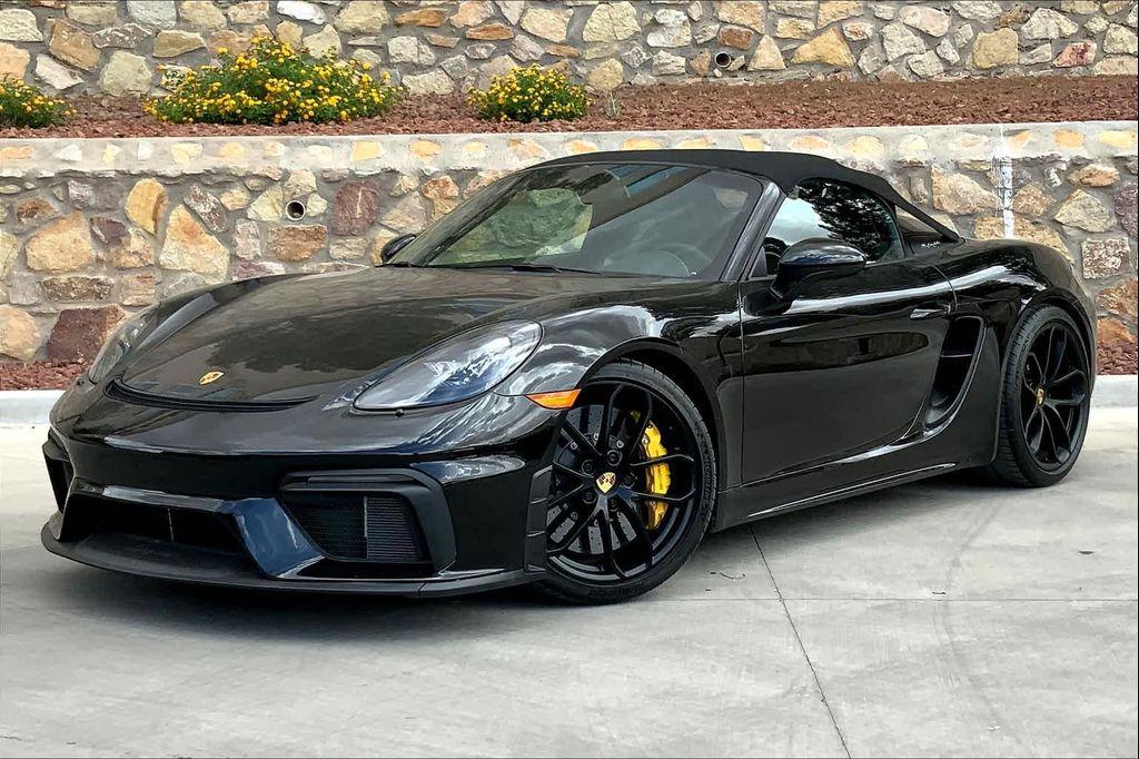 used 2022 Porsche 718 Spyder car, priced at $137,986