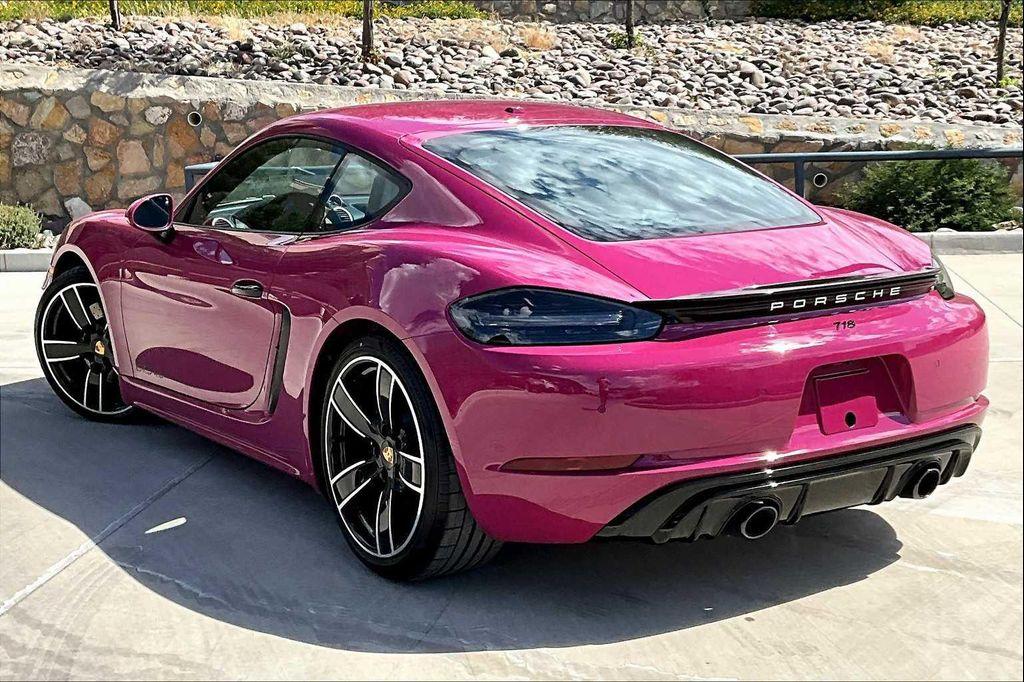 new 2025 Porsche 718 Cayman car, priced at $132,845