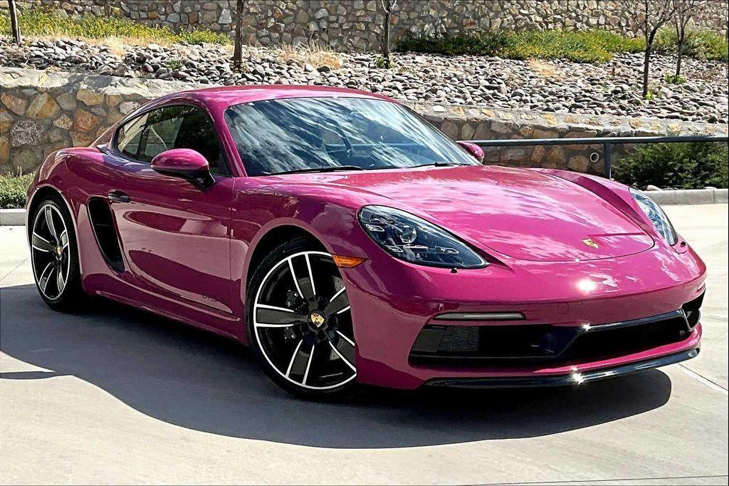 new 2025 Porsche 718 Cayman car, priced at $132,845