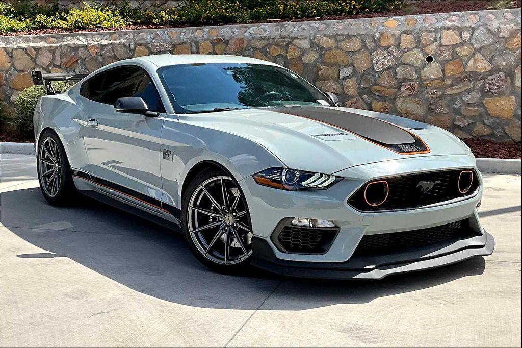 used 2021 Ford Mustang car, priced at $46,871