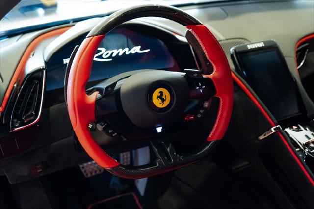 used 2023 Ferrari Roma car, priced at $289,800