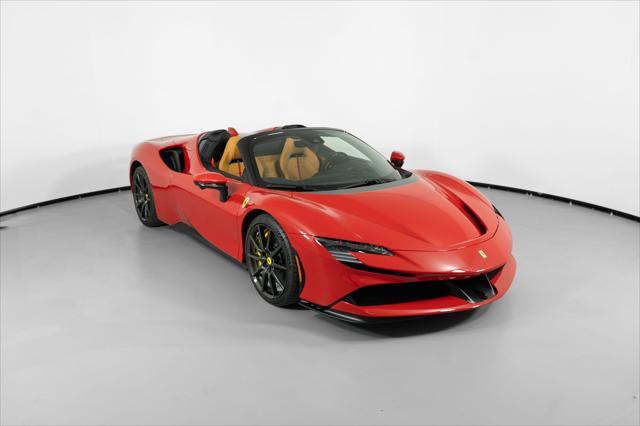 used 2023 Ferrari SF90 Spider car, priced at $694,800