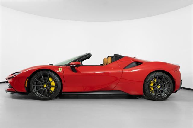 used 2023 Ferrari SF90 Spider car, priced at $694,800